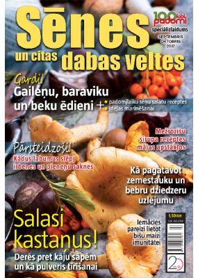 E- 100 labi padomi Speciālizdevums Nr.03.2017.Sēnes un citas dabas veltes