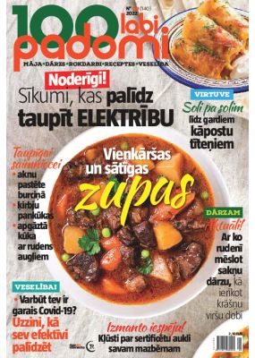 E- 100 Labi padomi Nr. 9, 2022