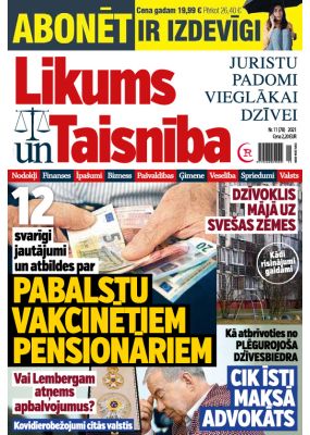 E - Likums un Taisnība Nr. 11, 2021