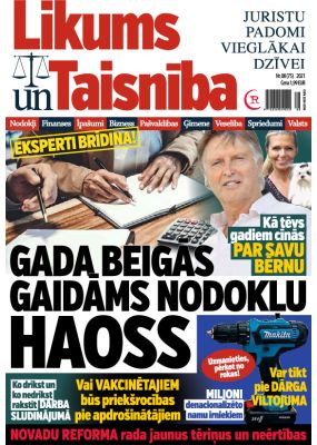E - Likums un Taisnība Nr. 8, 2021