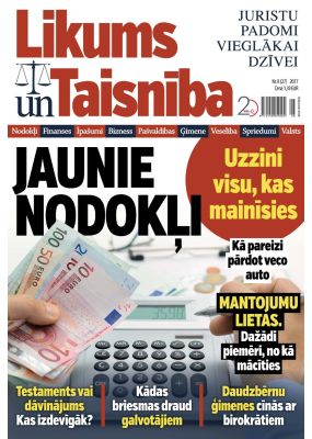 E - Likums un Taisnība Nr. 08, 2017