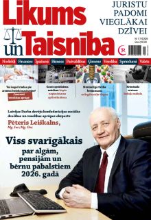 E - Likums un Taisnība Nr. 1, 2026